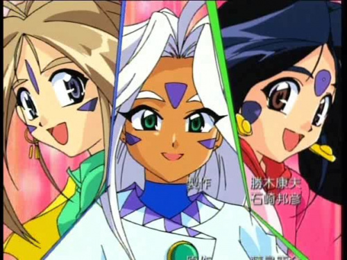 The Trio from Mini-Goddess