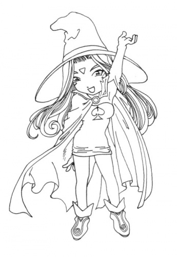 Chibi wizard