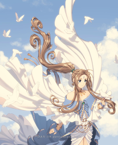 Belldandy And The Birds