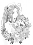 Belldandy_roses(B&W)